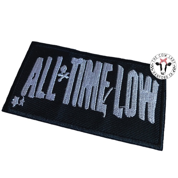 All Time Low American Rock Band Music 2000's Embroidered Iron On Patches NEW - Picture 3 of 3